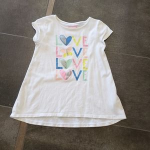 Jumping Beans Size 6 Love Tshirt